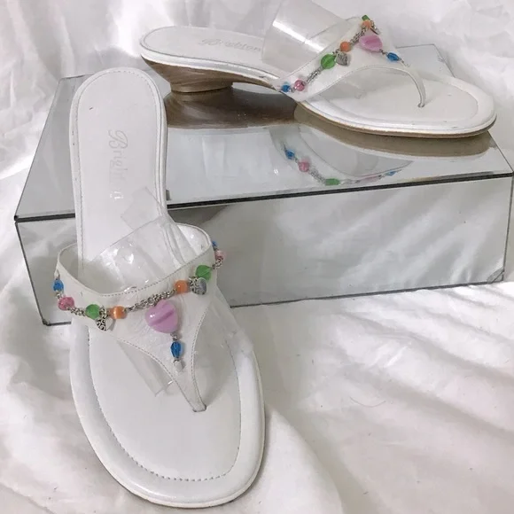 Brighton Shoes Brighton Leather Thong Sandals Poshmark